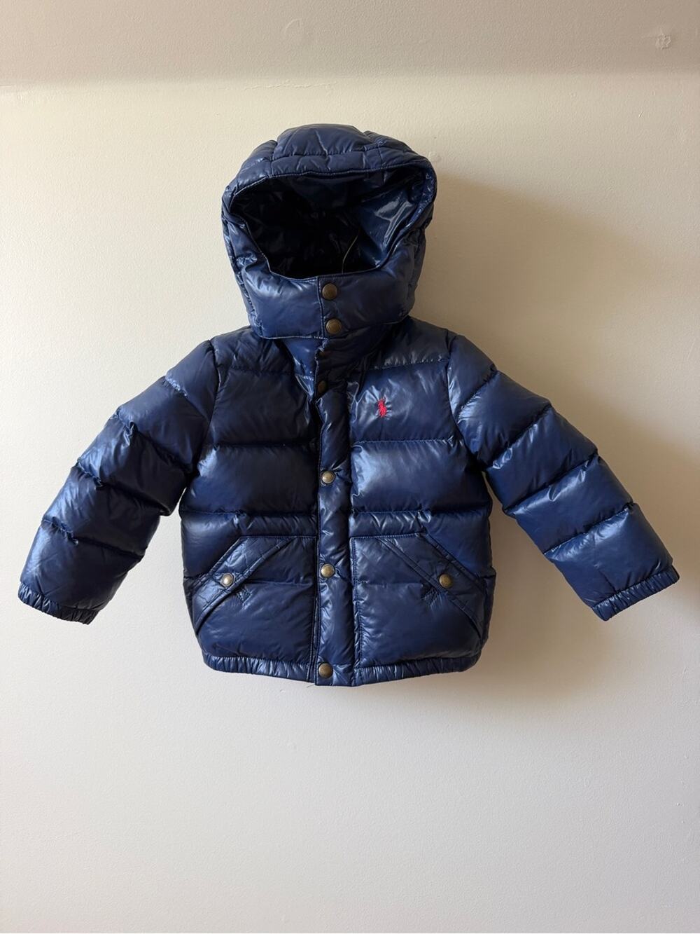Polo Ralph Lauren Glossed Down Jacket Blue Boys Sze 3T
